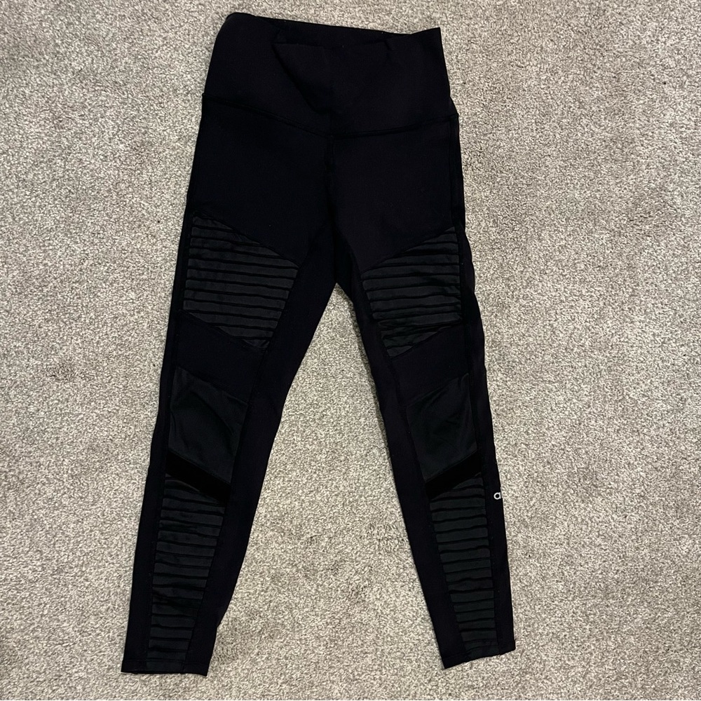 Alo Yoga High Rise Moto Leggings